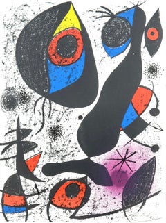 Joan Miro, Miro in Ink I, from Indelible Miro, XXe Siecle, 1972
