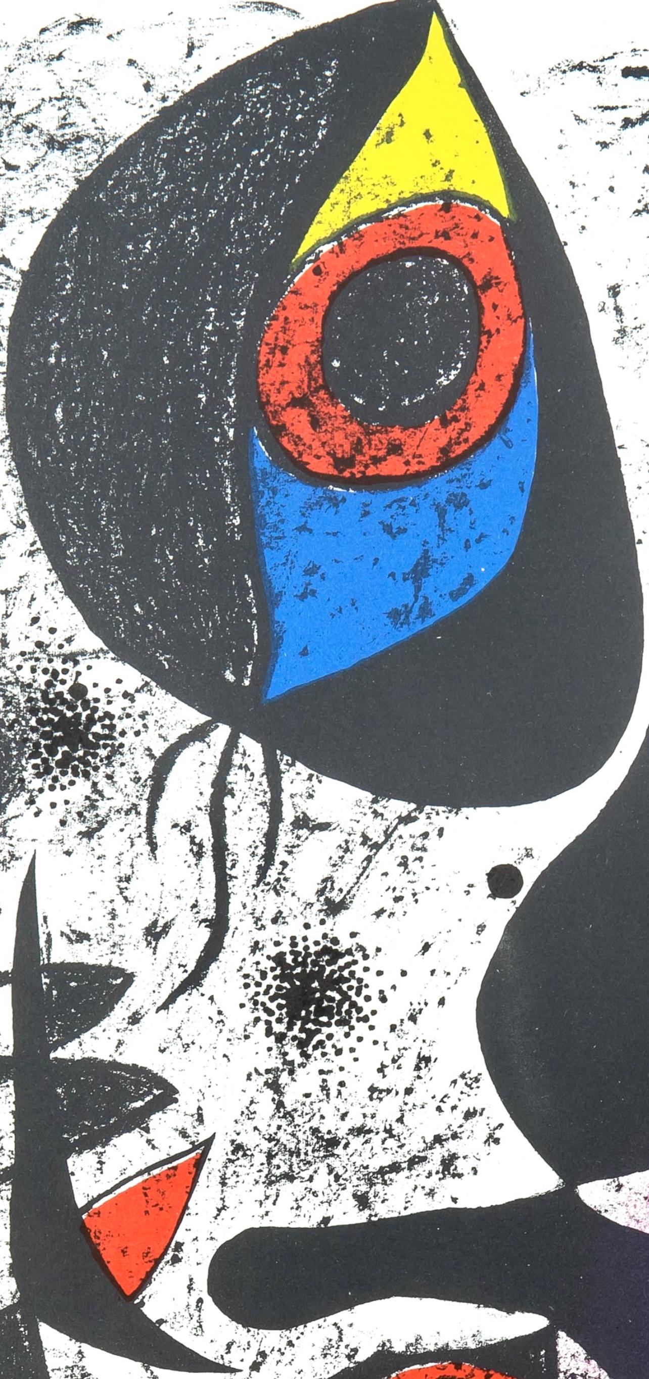 Joan Miro, Miro in Ink I, from Indelible Miro, XXe Siecle, 1972 - Surrealist Print by Joan Miró