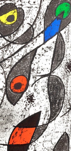 Joan Miro, Miro in Ink II, from Indelible Miro, XXe Siecle, 1972