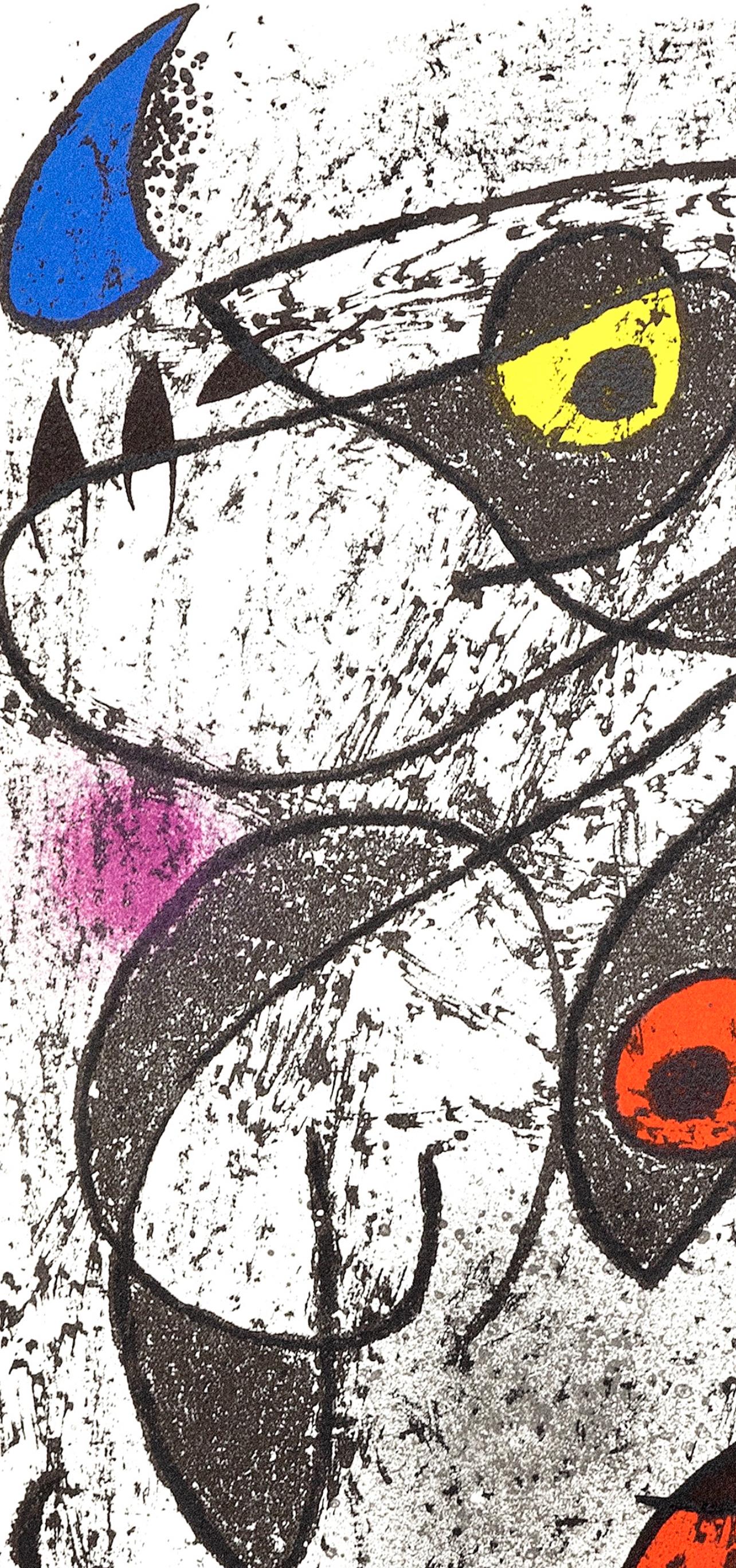 Joan Miro, Miro in Ink II, from Indelible Miro, XXe Siecle, 1972 - Surrealist Print by Joan Miró