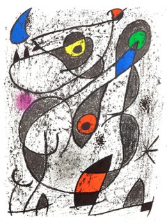 Joan Miro, Miro in Ink II, from Indelible Miro, XXe Siecle, 1972