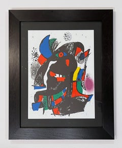 Joan Miro Miro Lithographe IV, Plate III