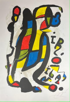 Joan Miró - Miró Milano - hand-signed Lithograph on Arches paper - 41/75 - 1981