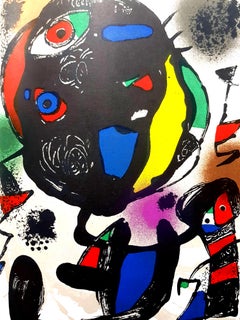 Joan Miro - Original Abstract Lithograph