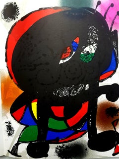 Joan Miro - Original Abstract Lithograph