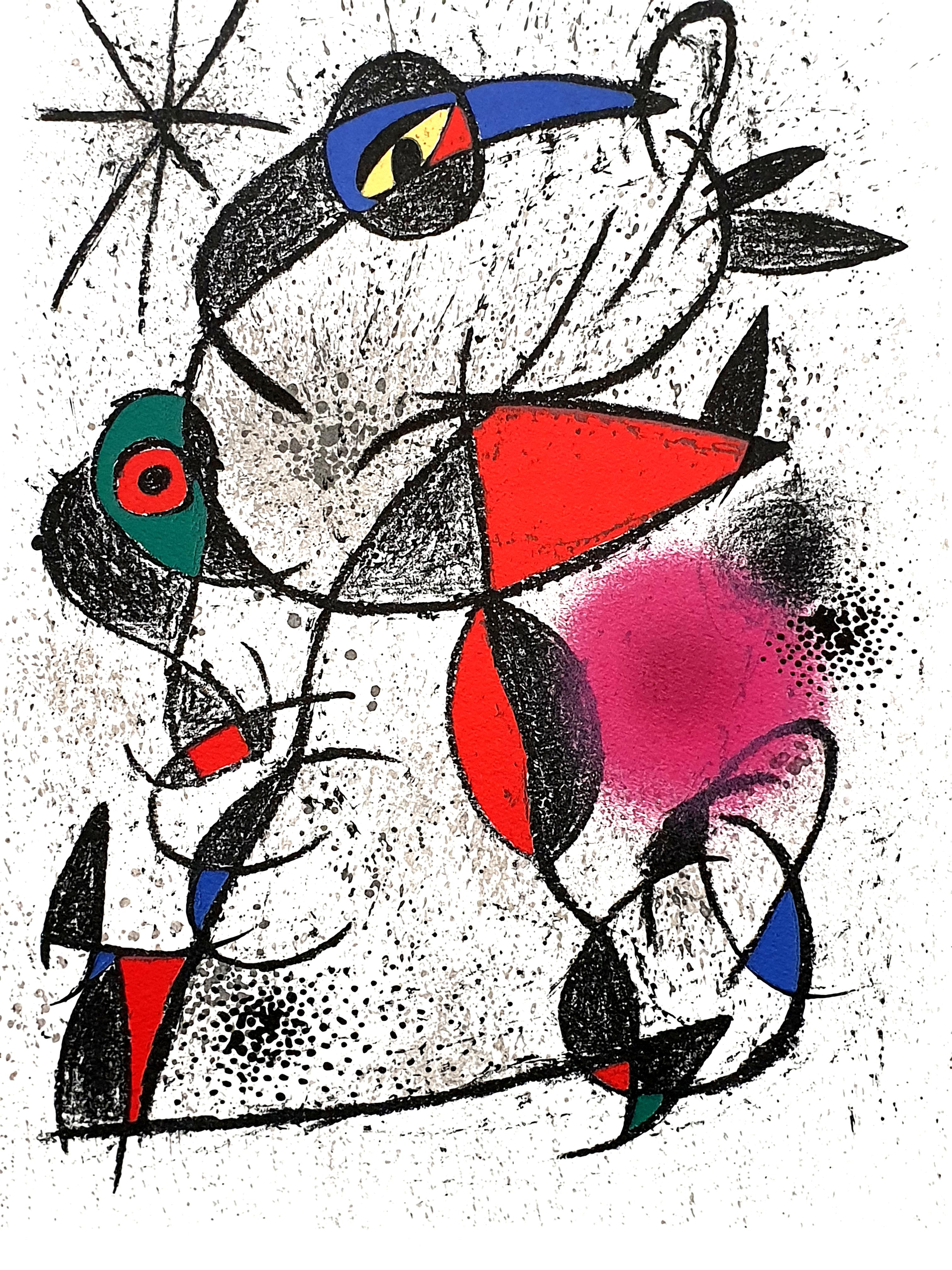 Joan Miro - Original Abstract Lithograph - Print by Joan Miró