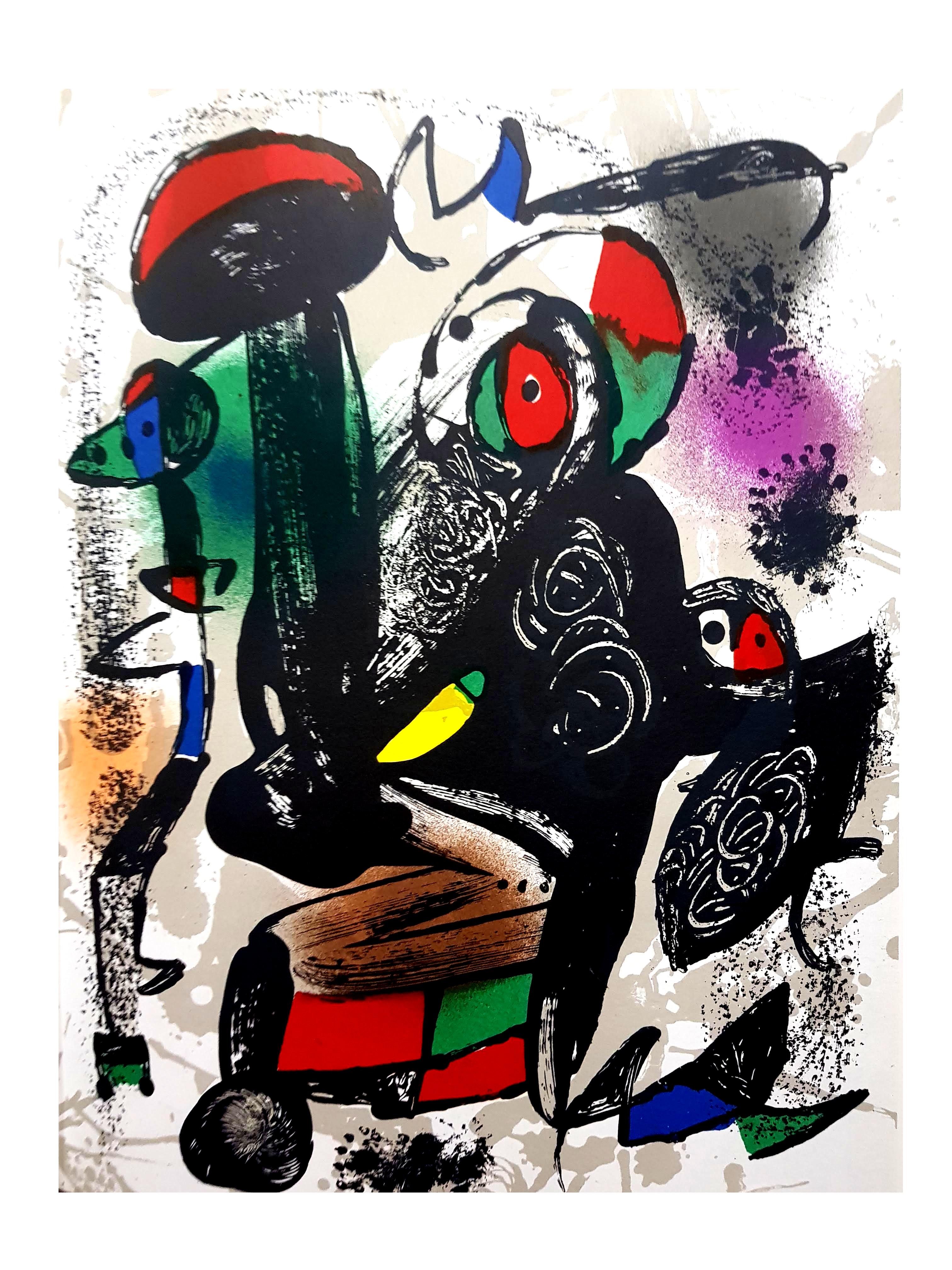 Joan Miro - Original Abstract Lithograph - Print by Joan Miró