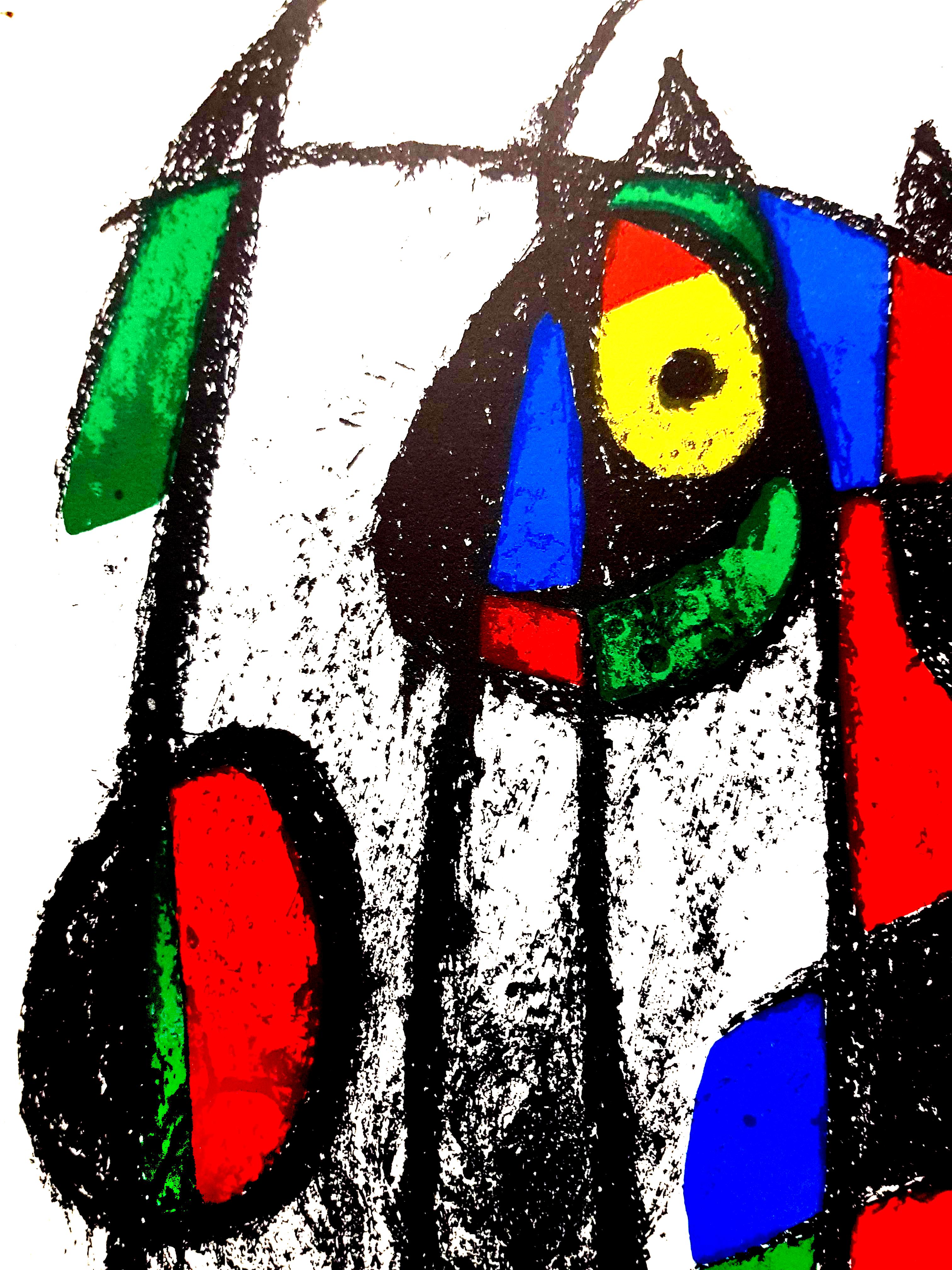 Joan Miro Miro Original Abstrakte Lithographie
Künstler: Joan Miro
Medium: Original-Lithographie auf Rives-Vellum
Mappe: Miro Lithographe II
Jahr: 1975
Auflage: 5,000
Bildgröße: 10