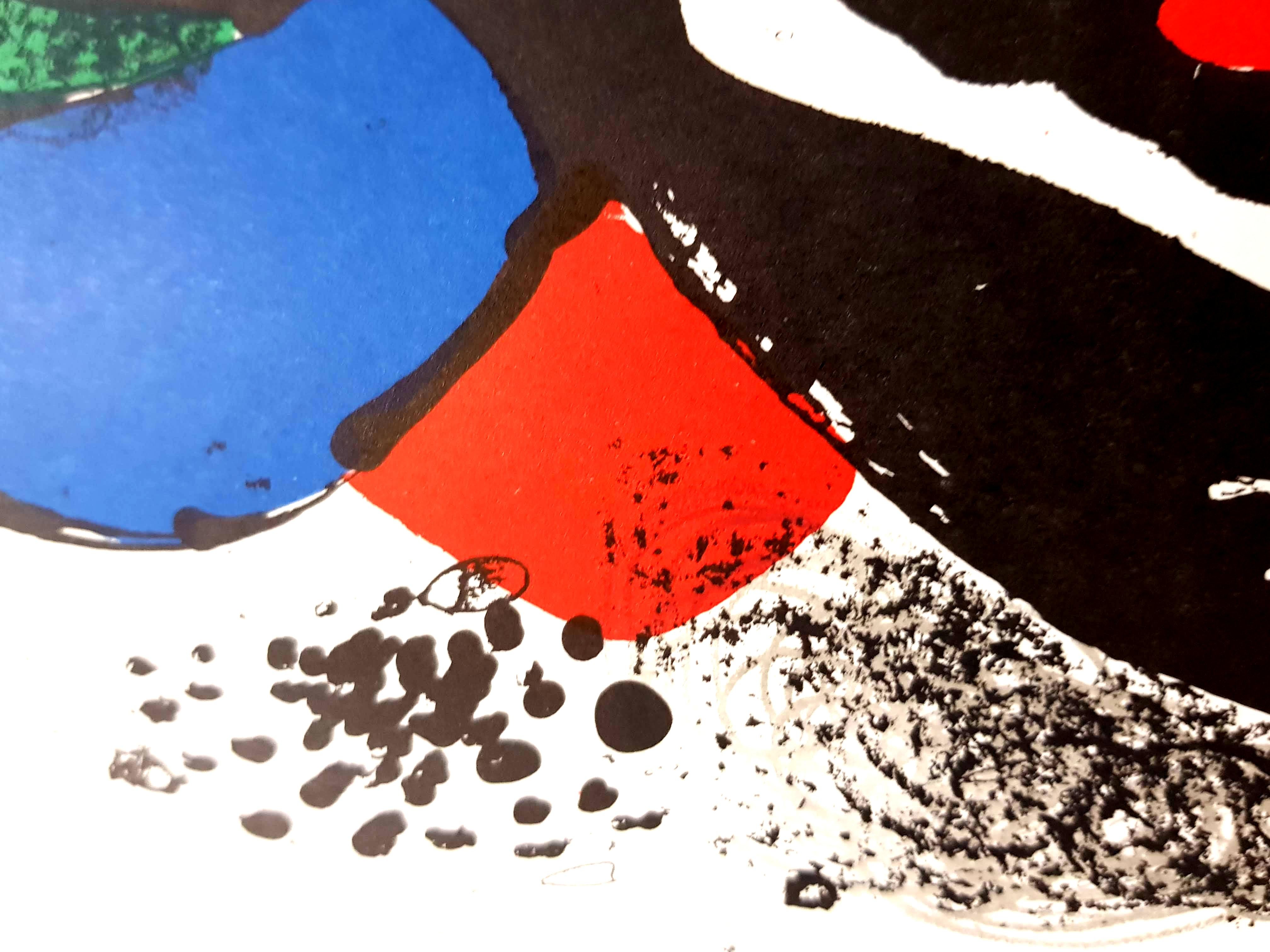 Joan Miro – Original abstrakte Lithographie im Angebot 1