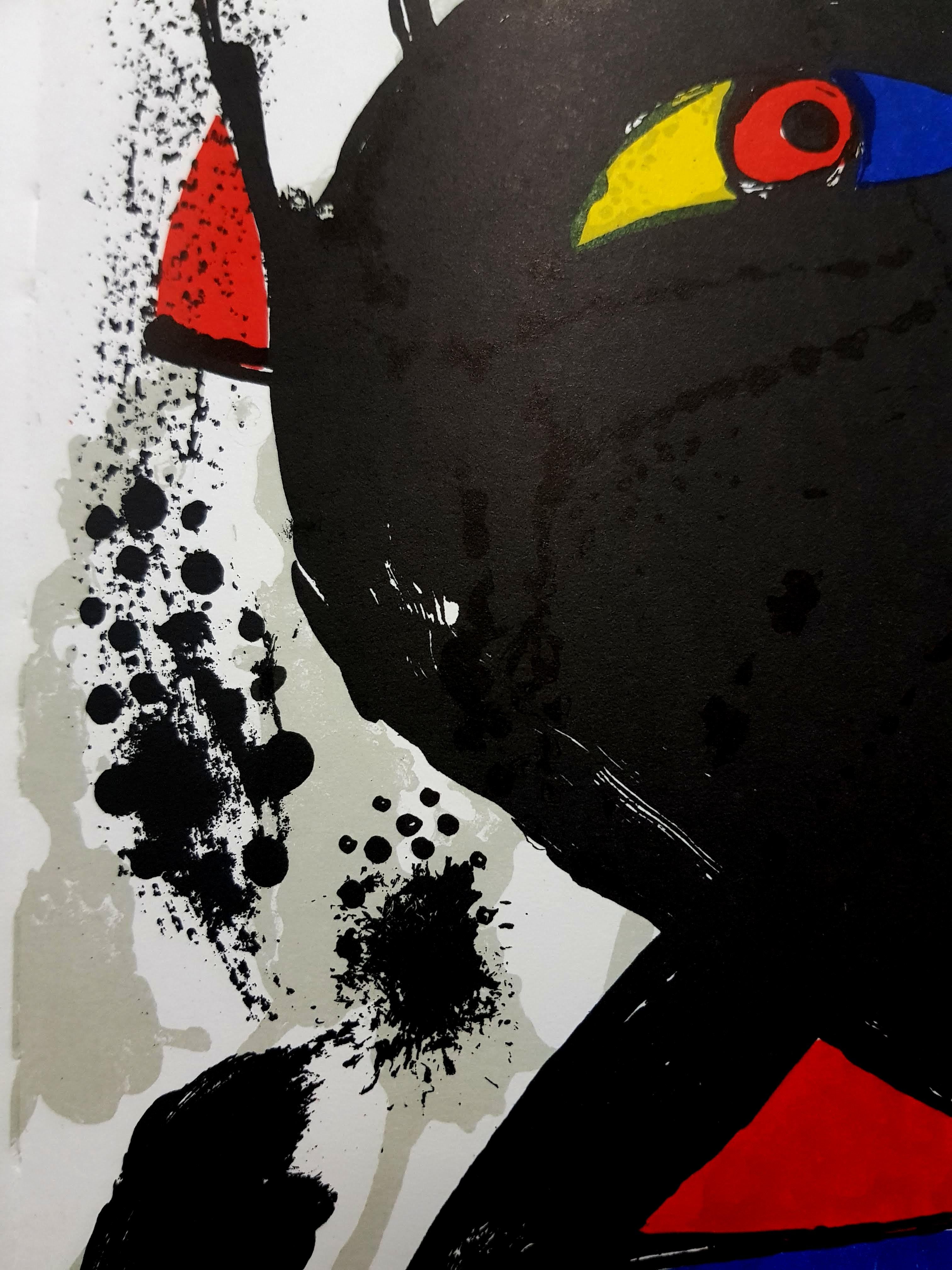 Joan Miro – Original abstrakte Lithographie im Angebot 1