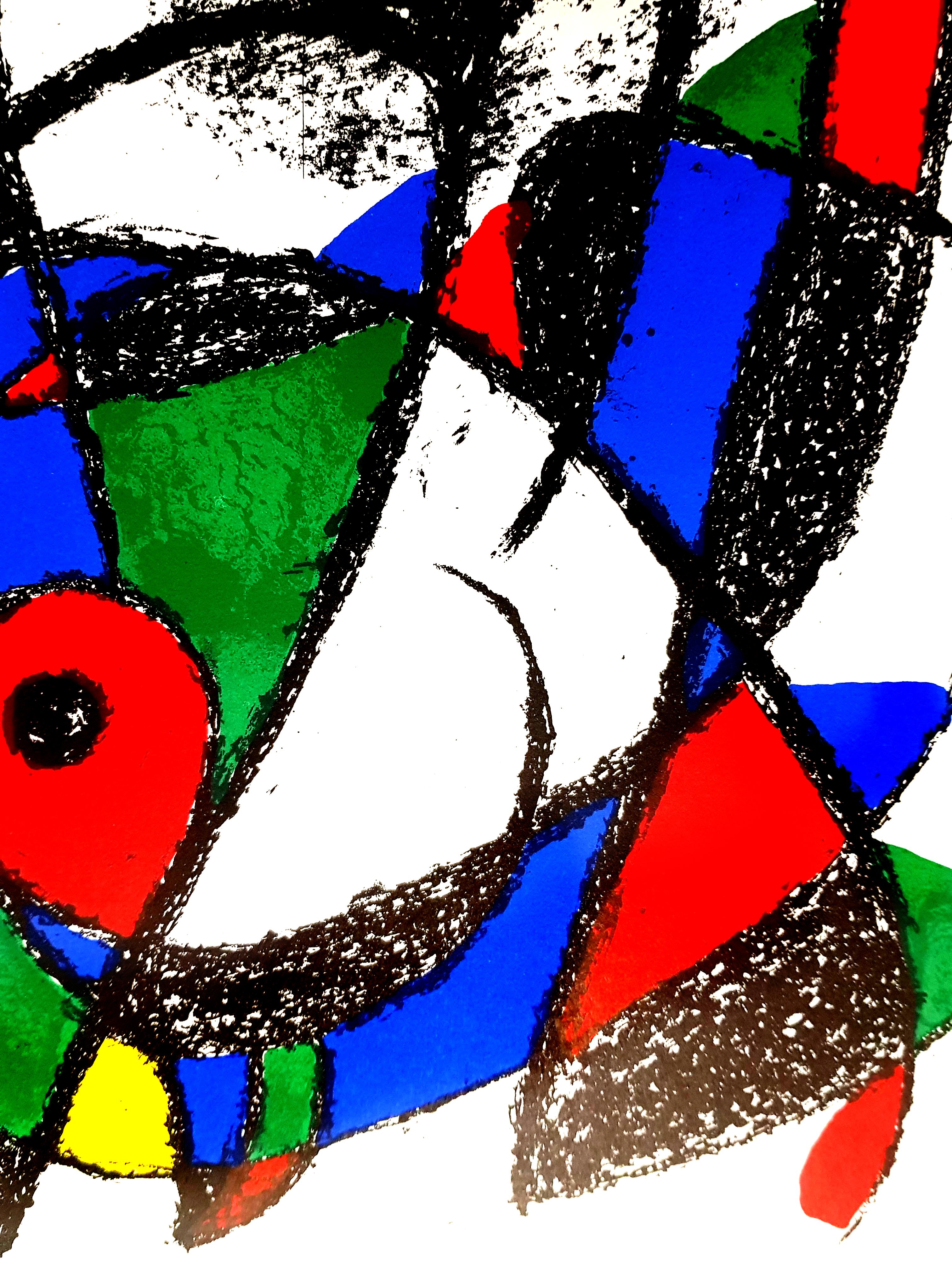 Joan Miro - Litografia astratta originale in vendita 1