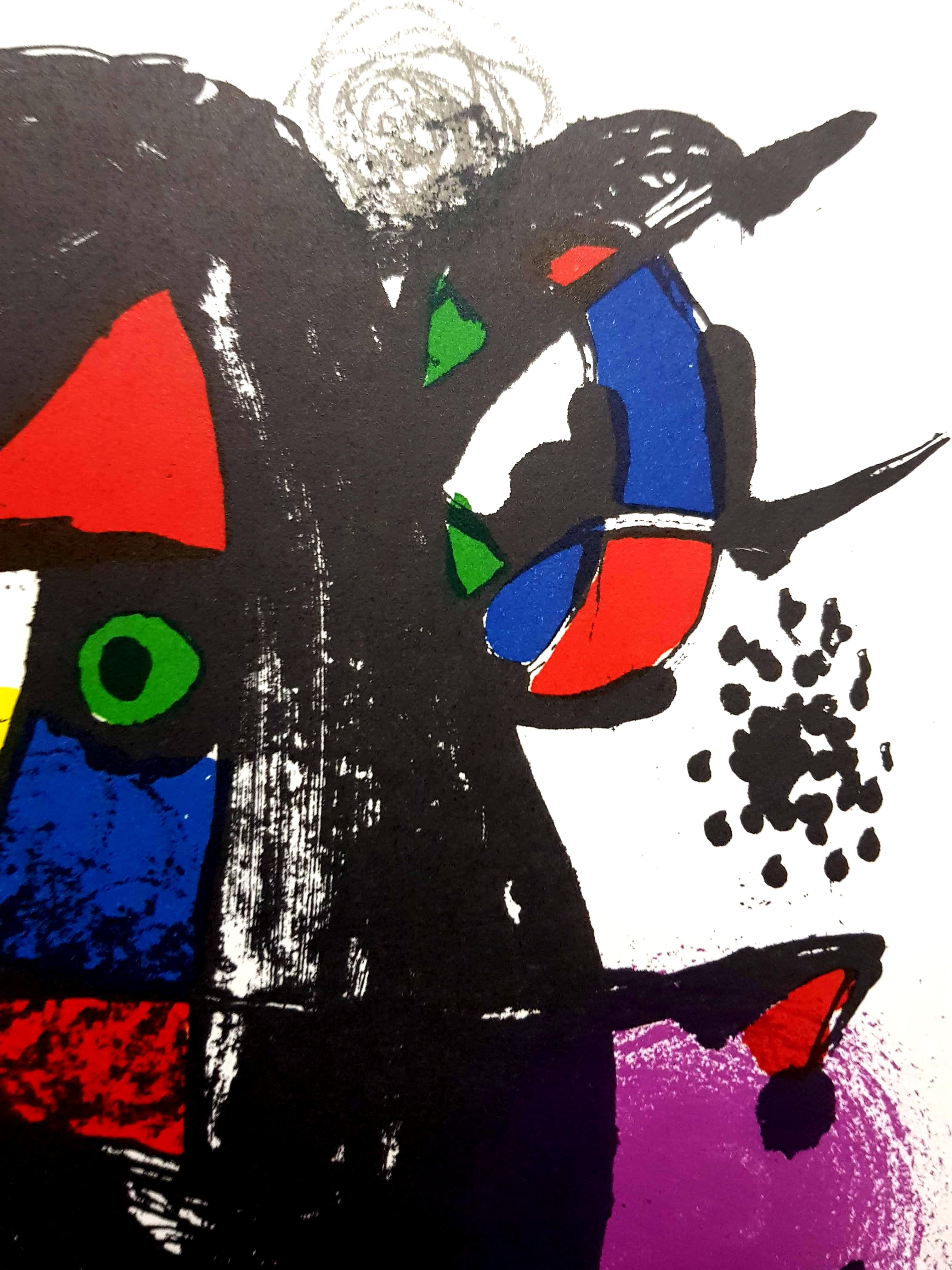 Joan Miro - Original Abstract Lithograph For Sale 3