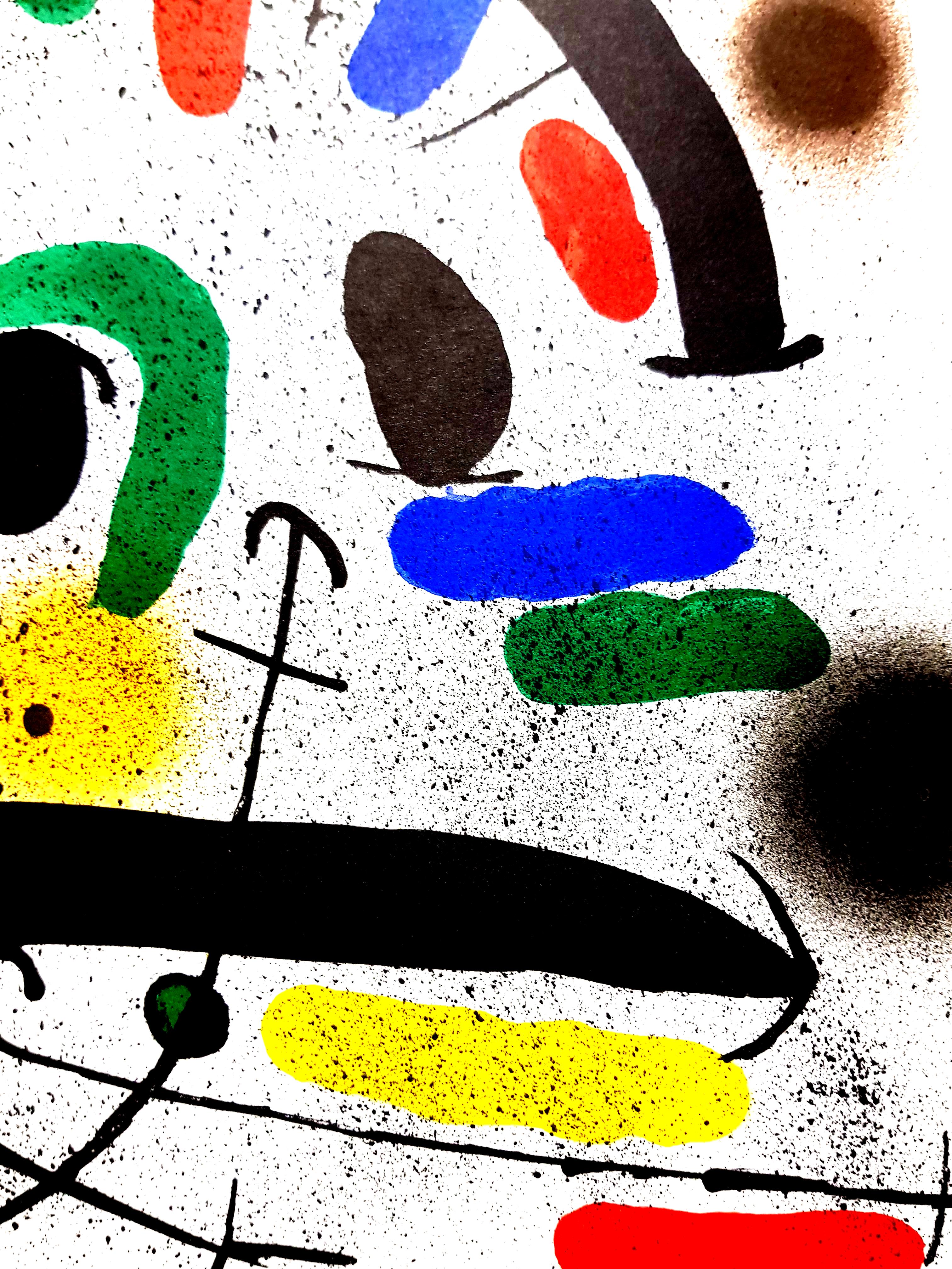 Joan Miro – Original abstrakte Lithographie im Angebot 2