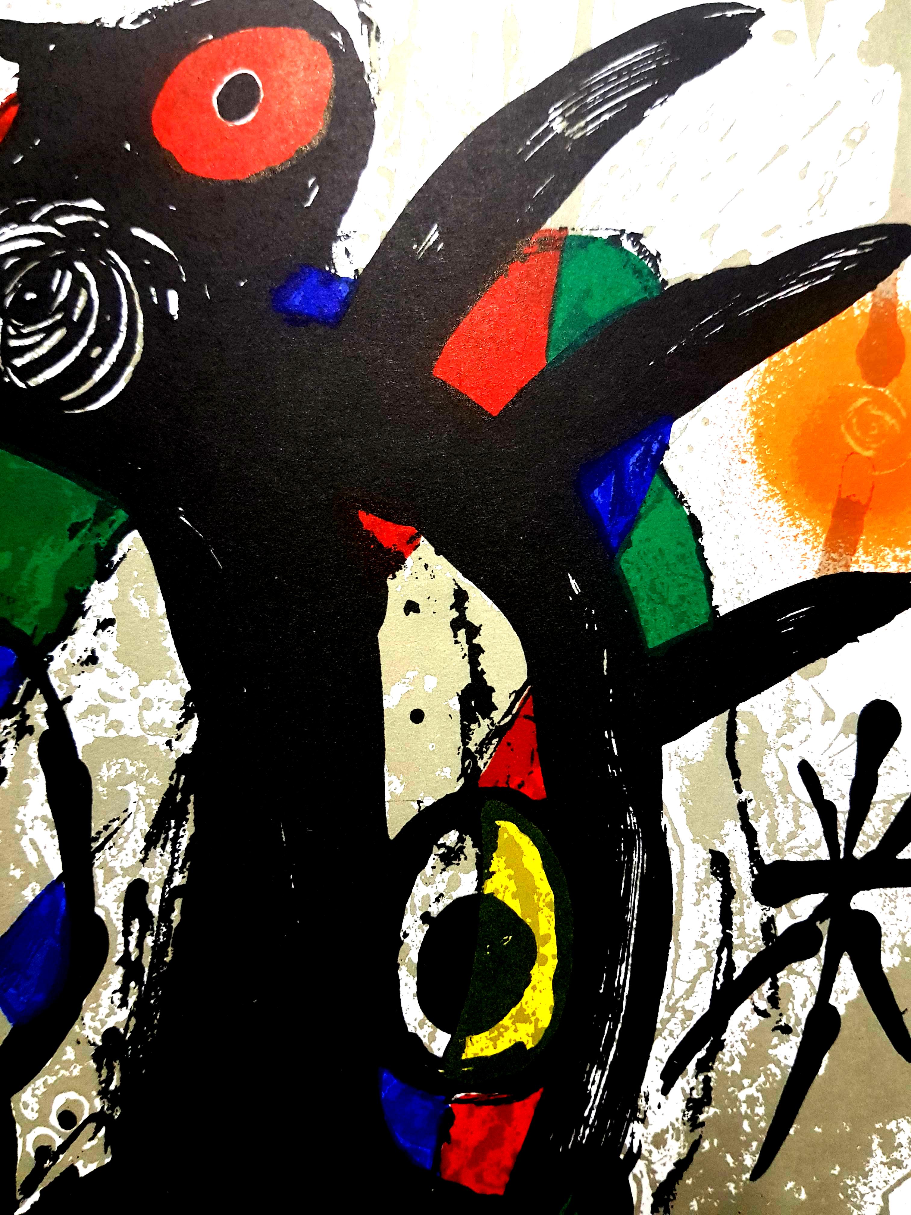 Joan Miro - Lithographie abstraite originale en vente 3
