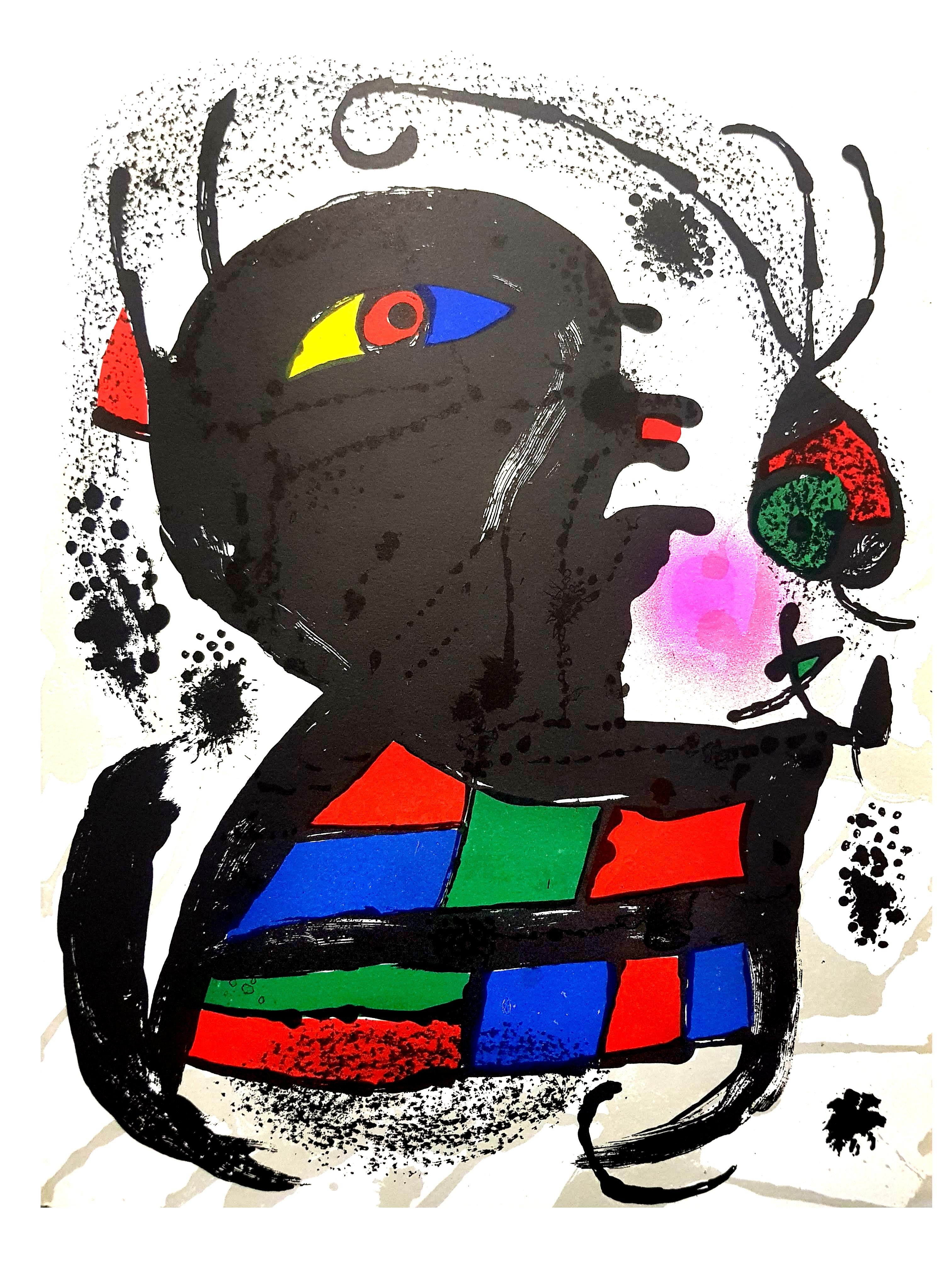 Joan Miro – Original abstrakte Lithographie im Angebot 3