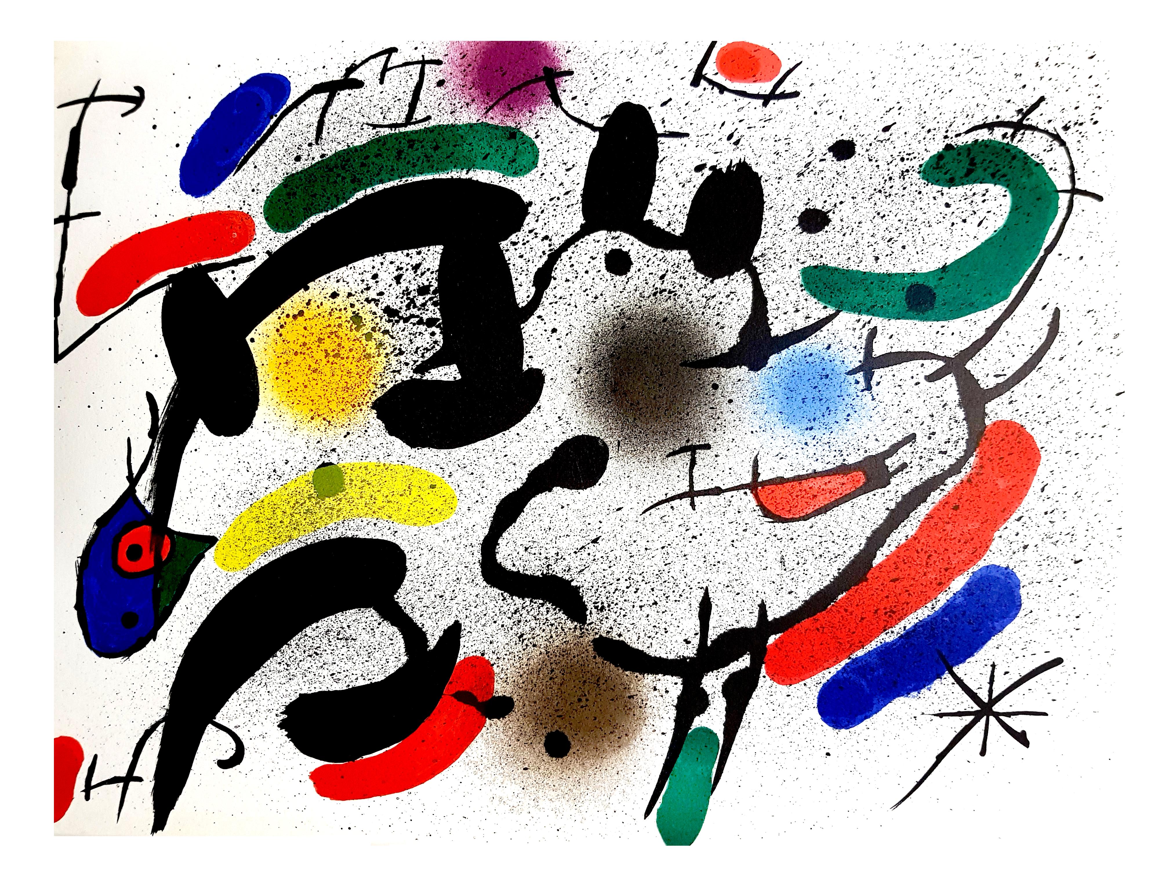 Joan Miro - Original Abstract Lithograph For Sale 1