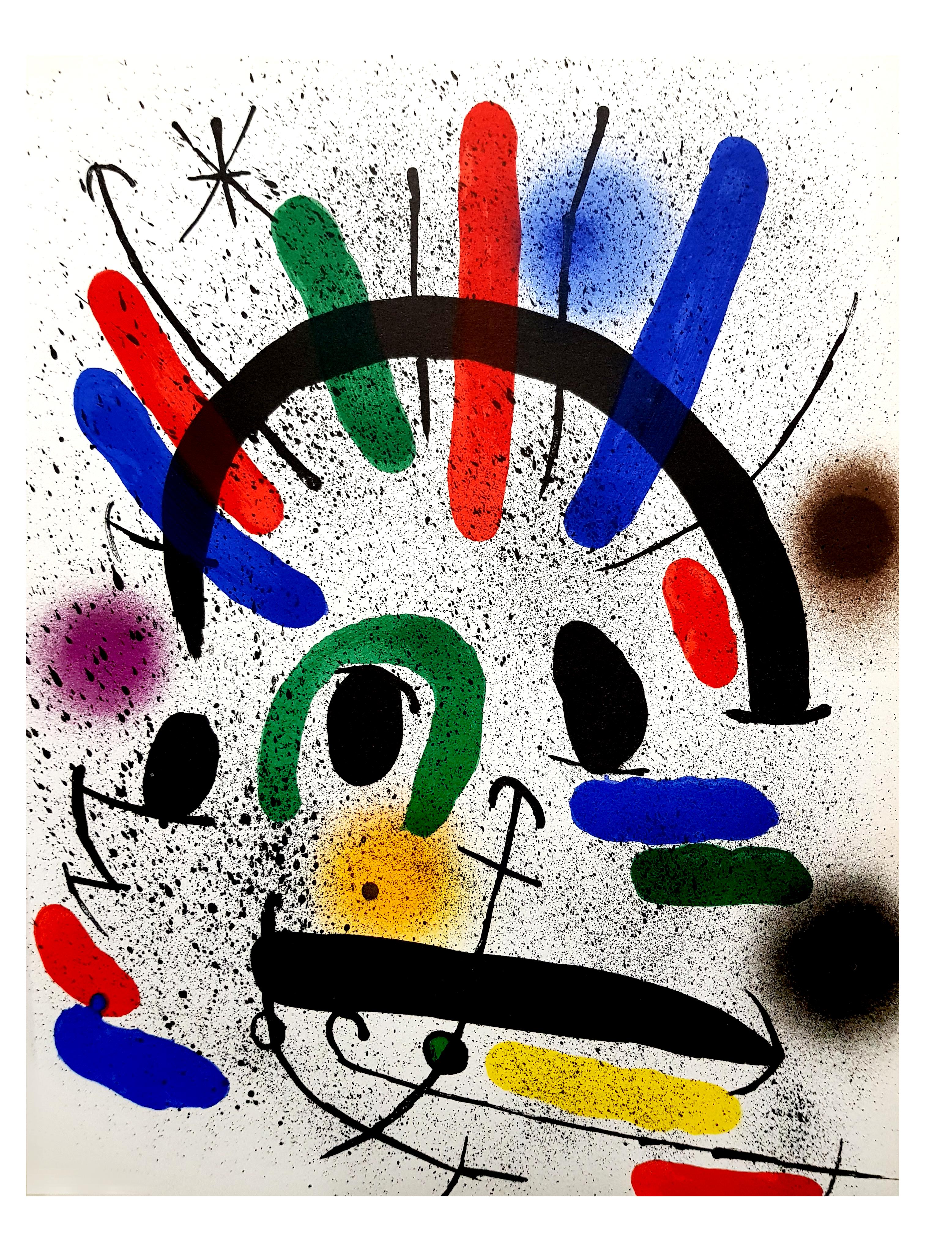 Joan Miro – Original abstrakte Lithographie im Angebot 4