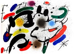 Joan Miro - Original Abstract Lithograph