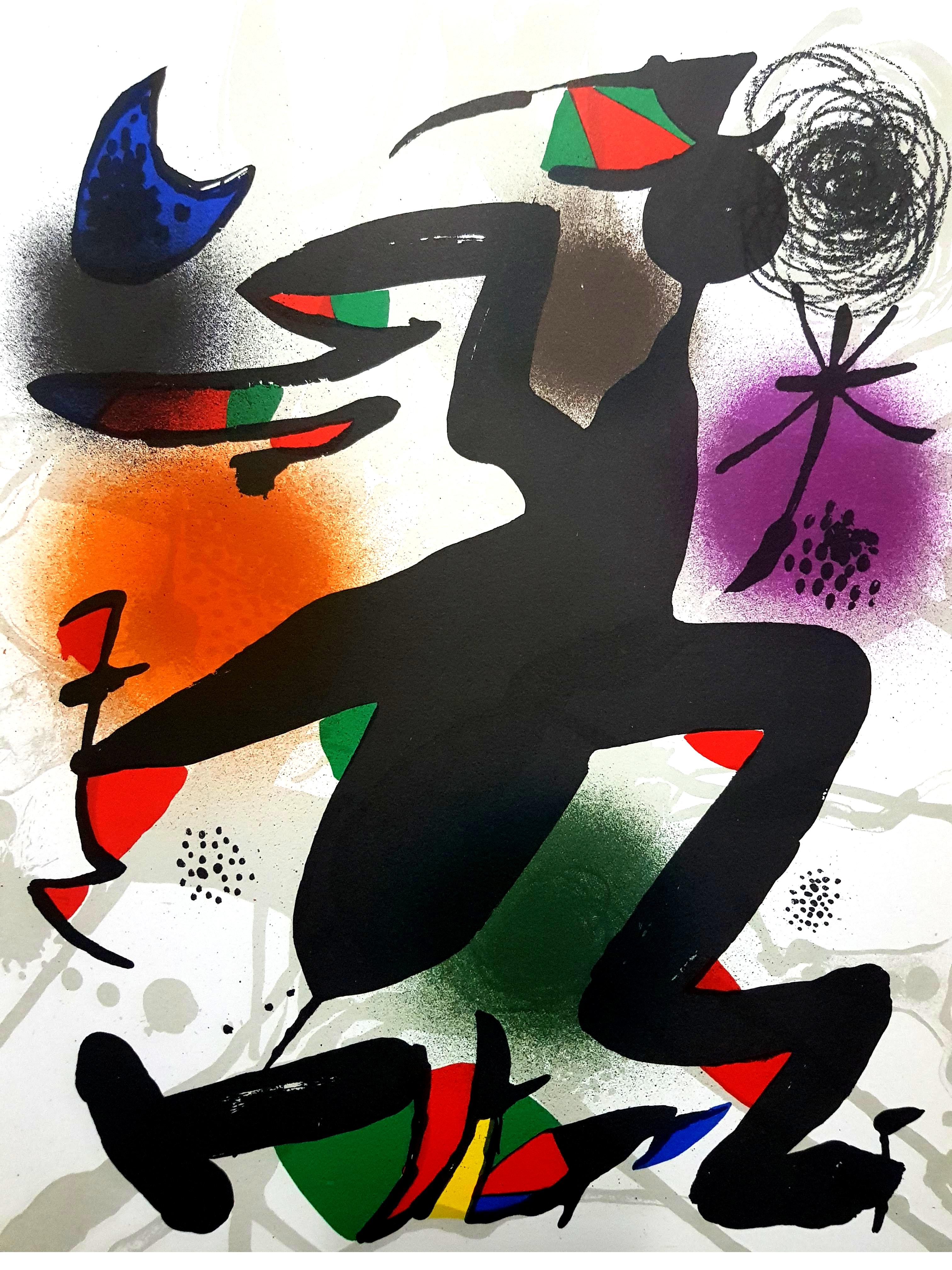 Joan Miró Abstract Print - Joan Miro - Original Abstract Lithograph