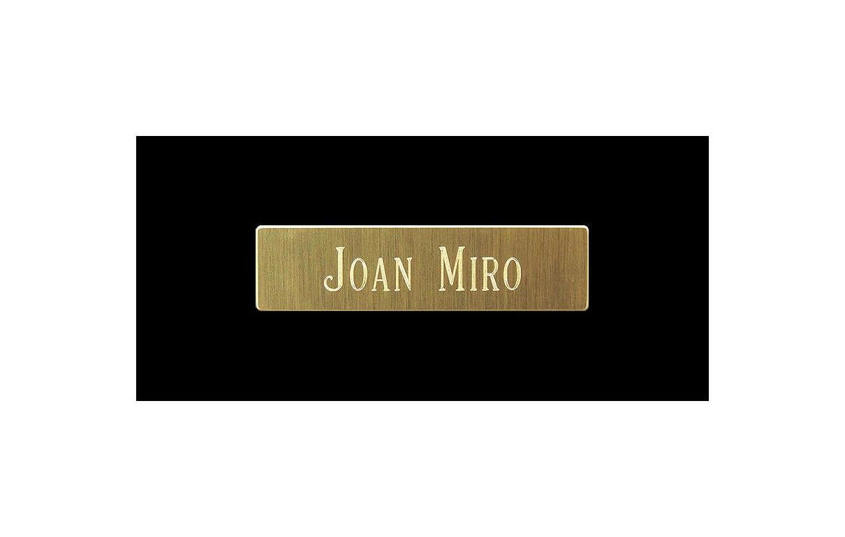 Joan MIRO Original Color Lithograph Hand Signed & Numbered Sculptures II Art - Abstract Print by Joan Miró