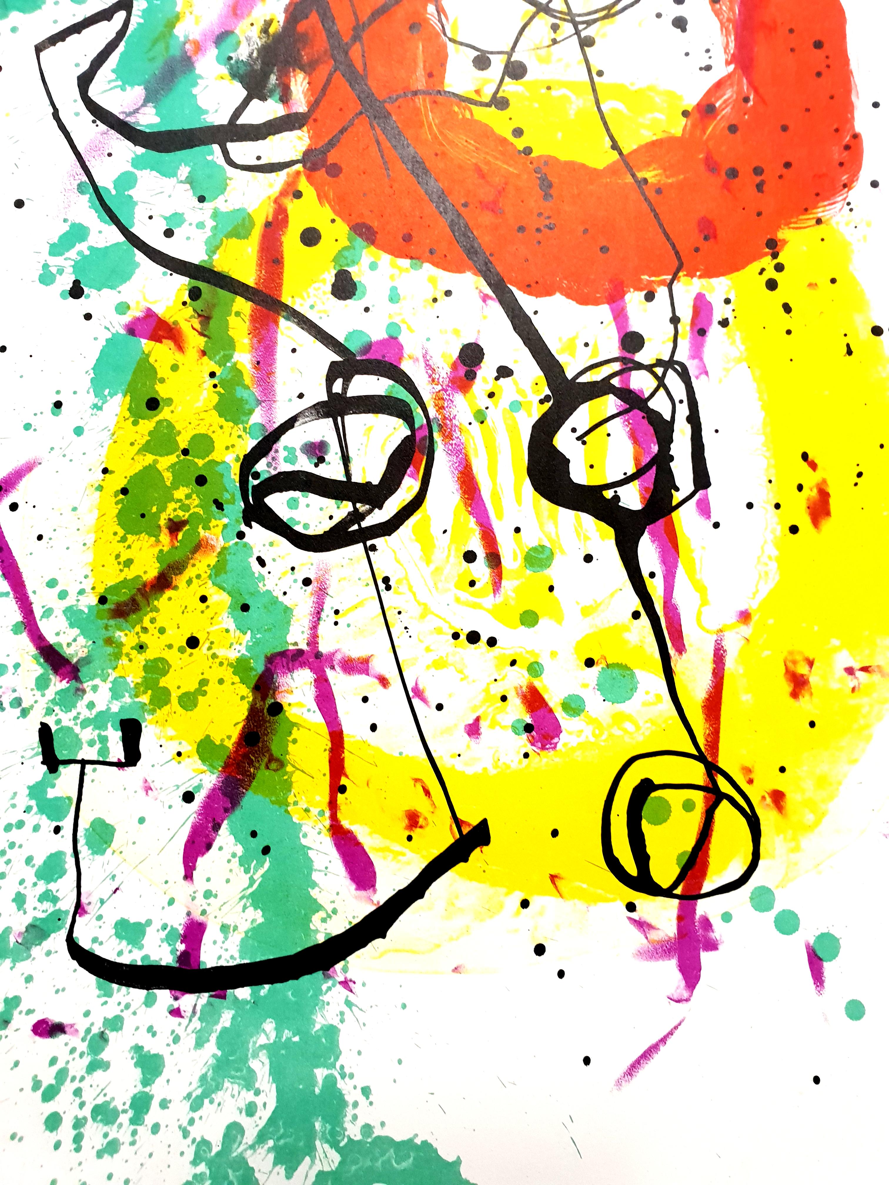Servierteller aus „XXeme Siecle“ (Abstrakt), Print, von Joan Miró