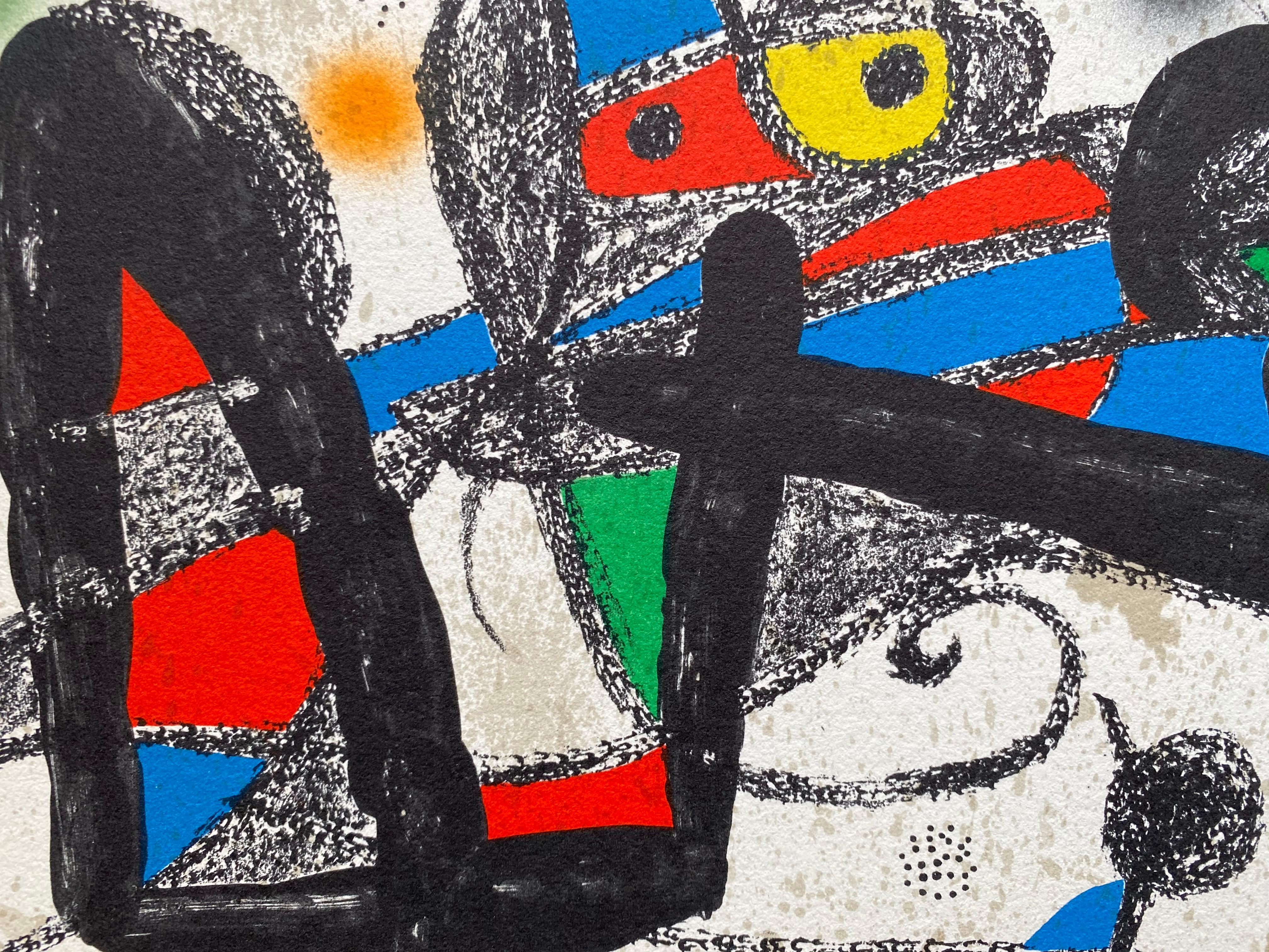 Joan Miró original lithograph 