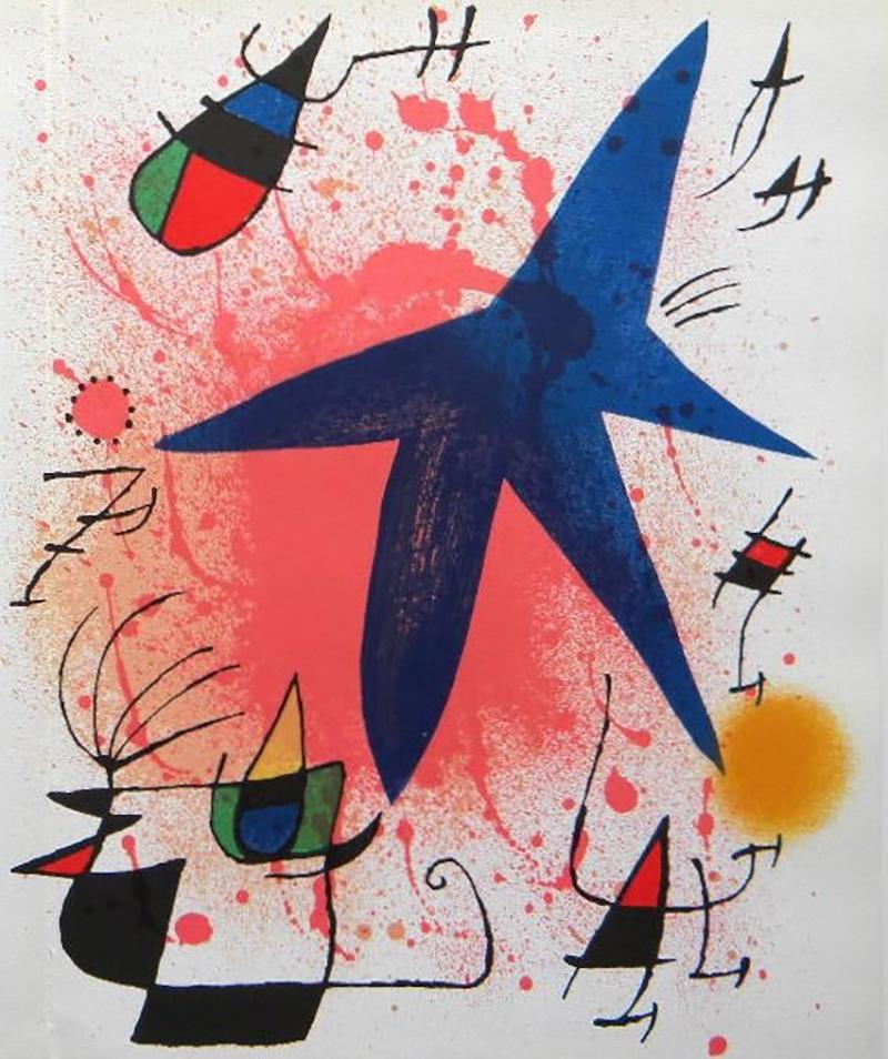 JOAN MIRO ORIGINAL LITHOGRAPH I 1972 - Print by Joan Miró