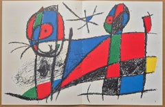 Joan Miró -- Original Lithograph VI from Joan Miro Lithograph II