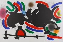 Joan Miró - "Original Lithography IV" - color lithography - Mourlot 860