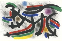Joan Miró - "Original Lithography IX" - color lithography - Cramer 160