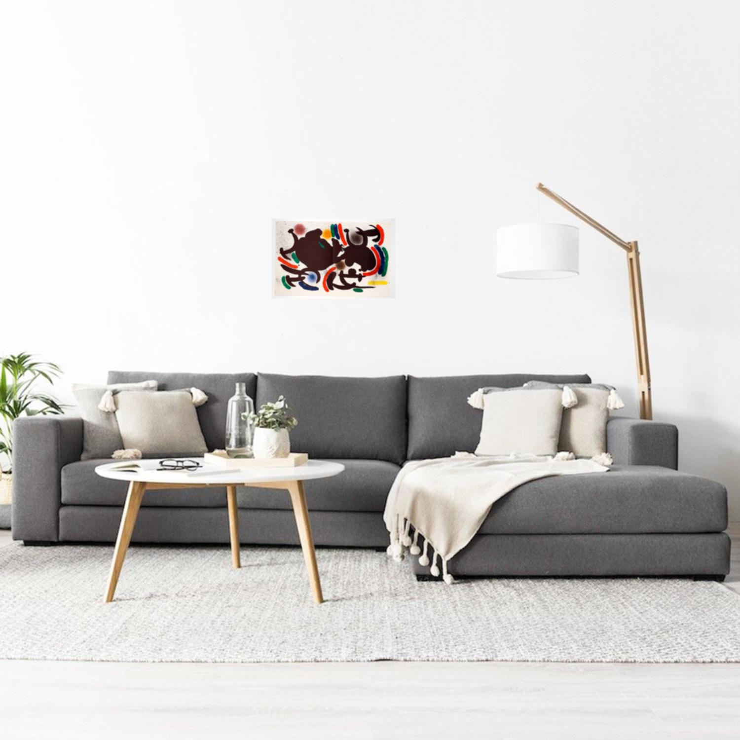 Joan Mir - « Lithographie originale VII » - lithographie en couleur - mourlot 863 3