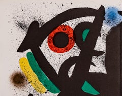 Joan Miró - "Original Litografia VIII" - color lithography - Mourlot 864