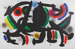 Joan Miró - ""Original Litografia VIII"" - Farblithografie - Mourlot 864
