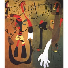 Joan Miro 'Painting (Escargot femme fleur etoile)' 2010- Offset Lithograph
