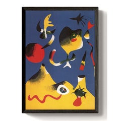 Joan Miro „Malerei (Die Luft)“ 2010- Offset-Lithographie
