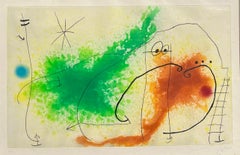 Joan Miró, Partie de Campagne IV Etching 1967 71/75