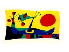 Joan Miro - Peacock Feathers - Original Lithograph