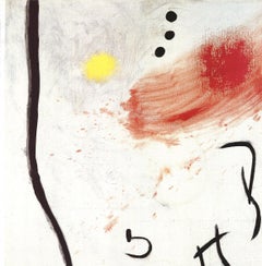 Joan Miro 'Personnages, Ocells' 1995- Offset Lithograph
