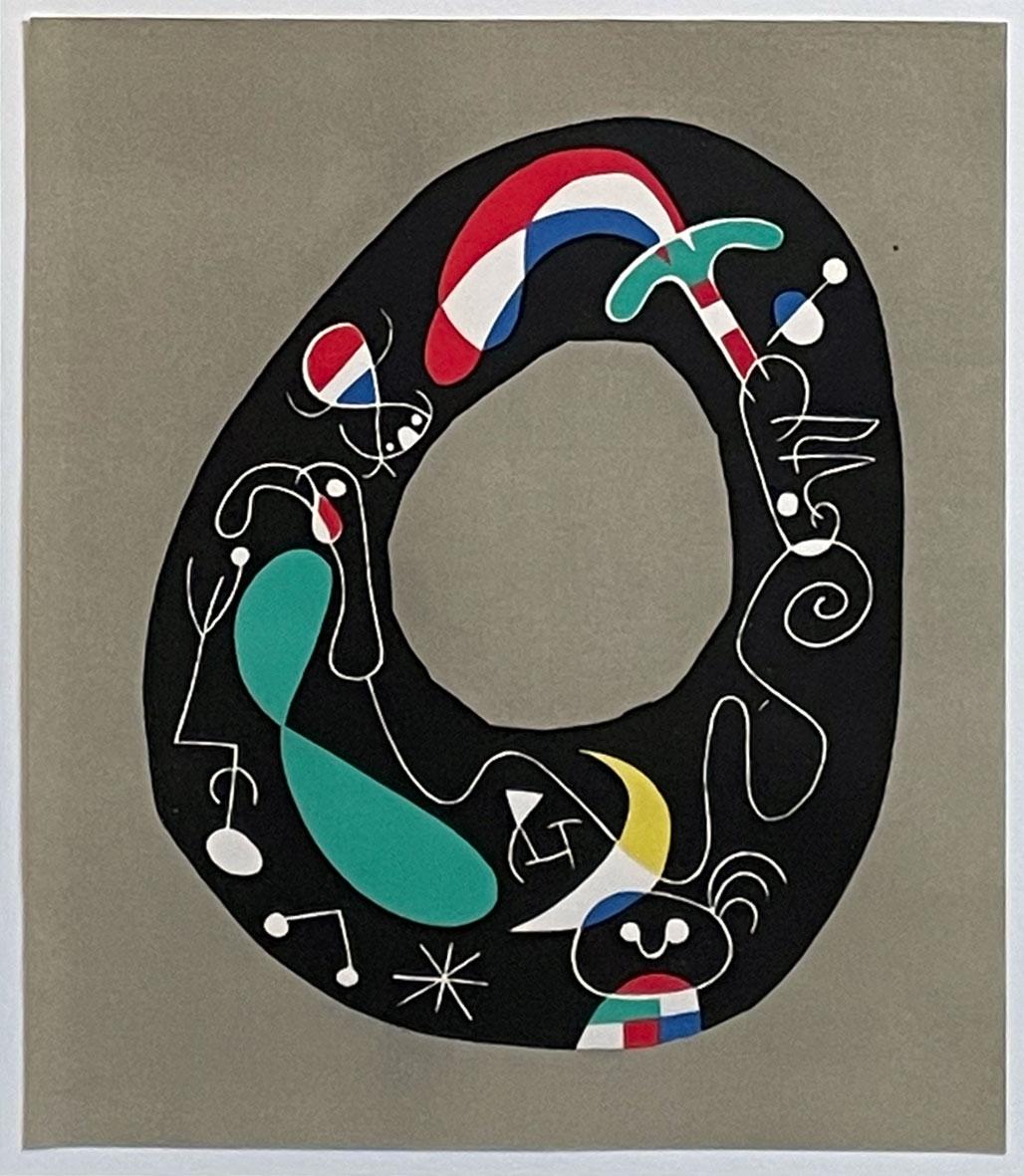 Joan Miro (Plate 1) - Abstract Print by Joan Miró