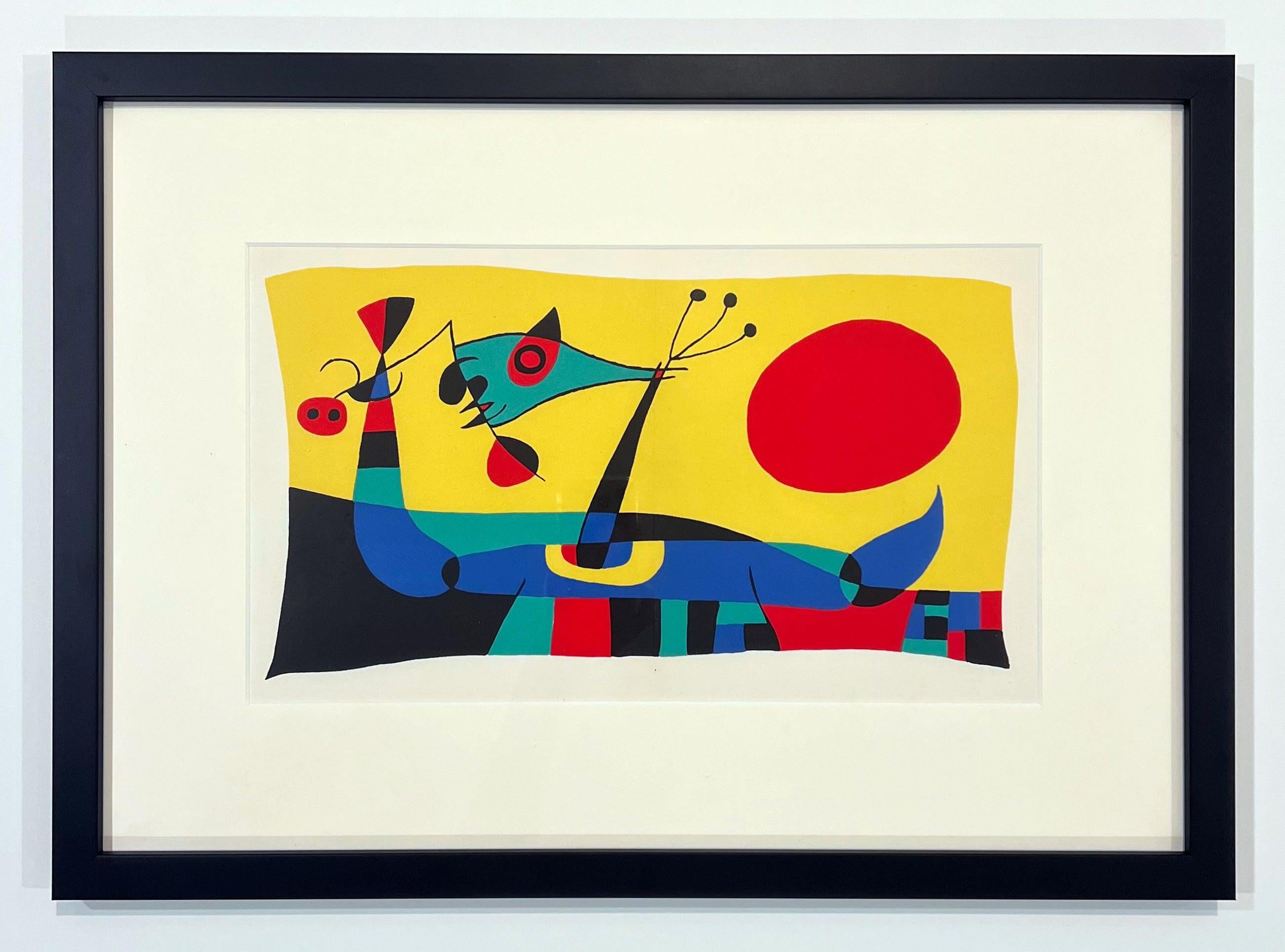 Joan Miro (Plate 2) - Print by Joan Miró