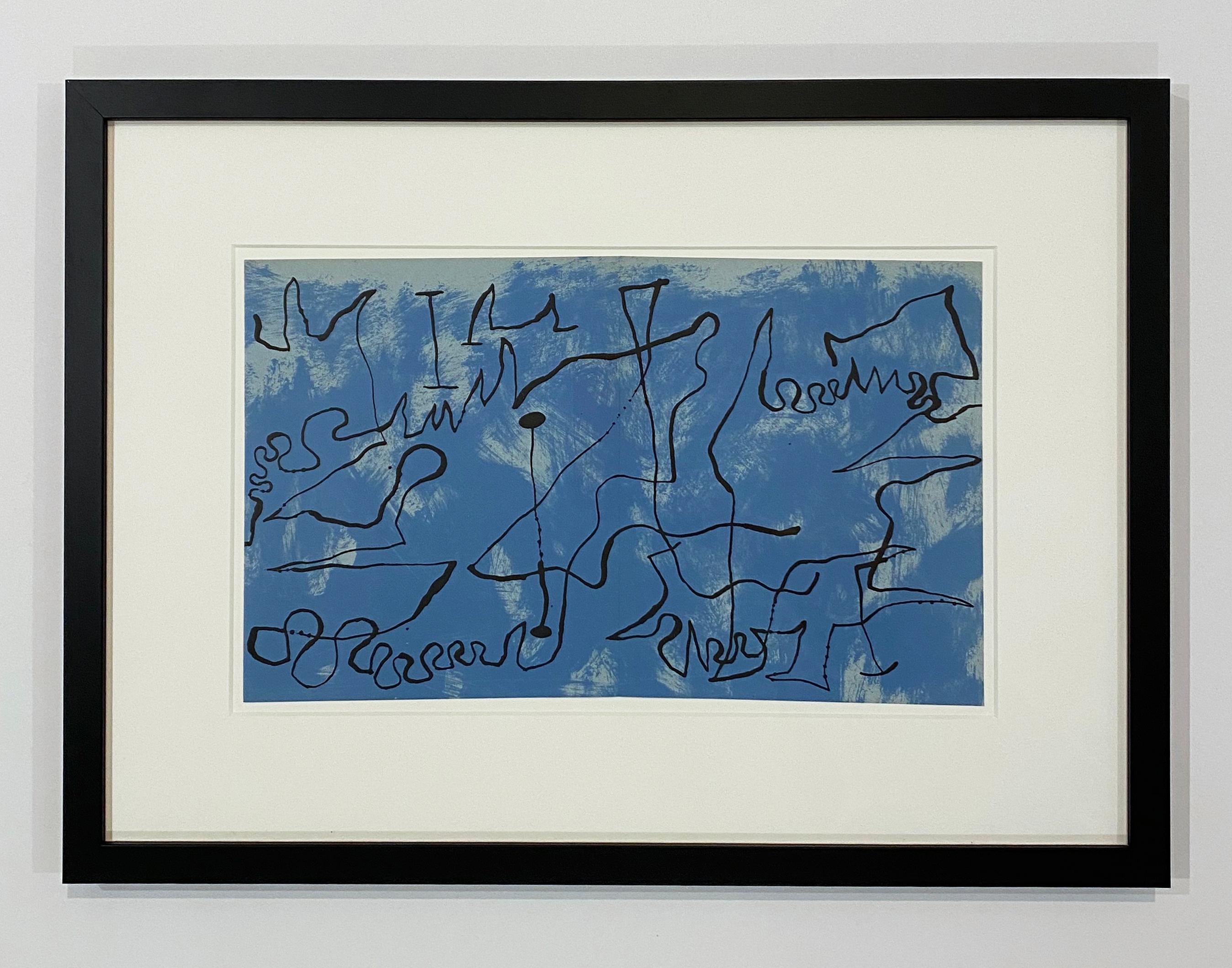 Joan Miro (Plate 3) - Print by Joan Miró