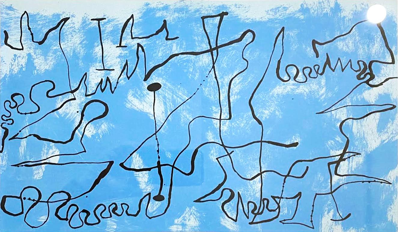 Joan Miro (Plate 3) - Print by Joan Miró