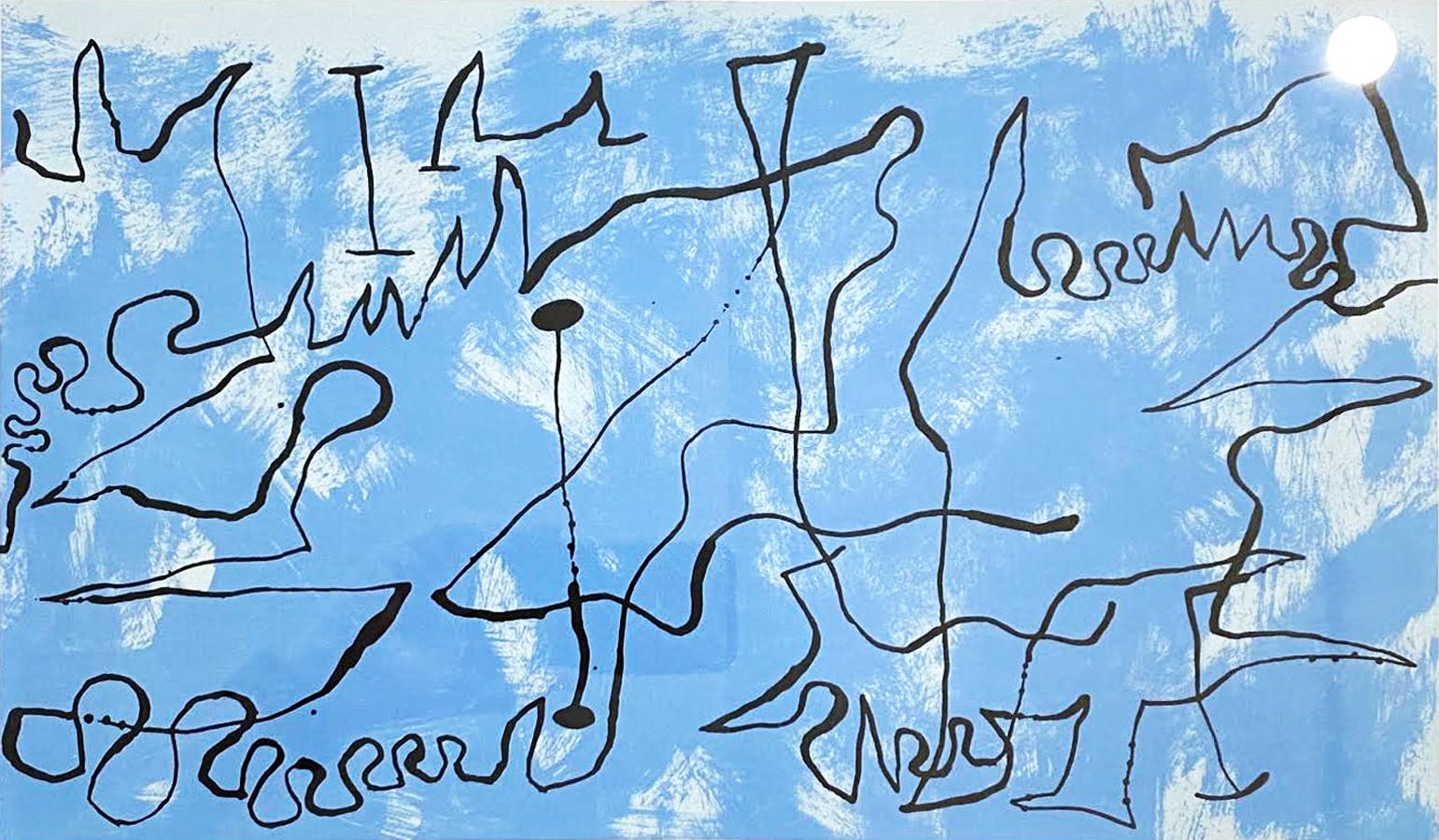 Abstract Print Joan Miró - Joan Miro (plaque 3)