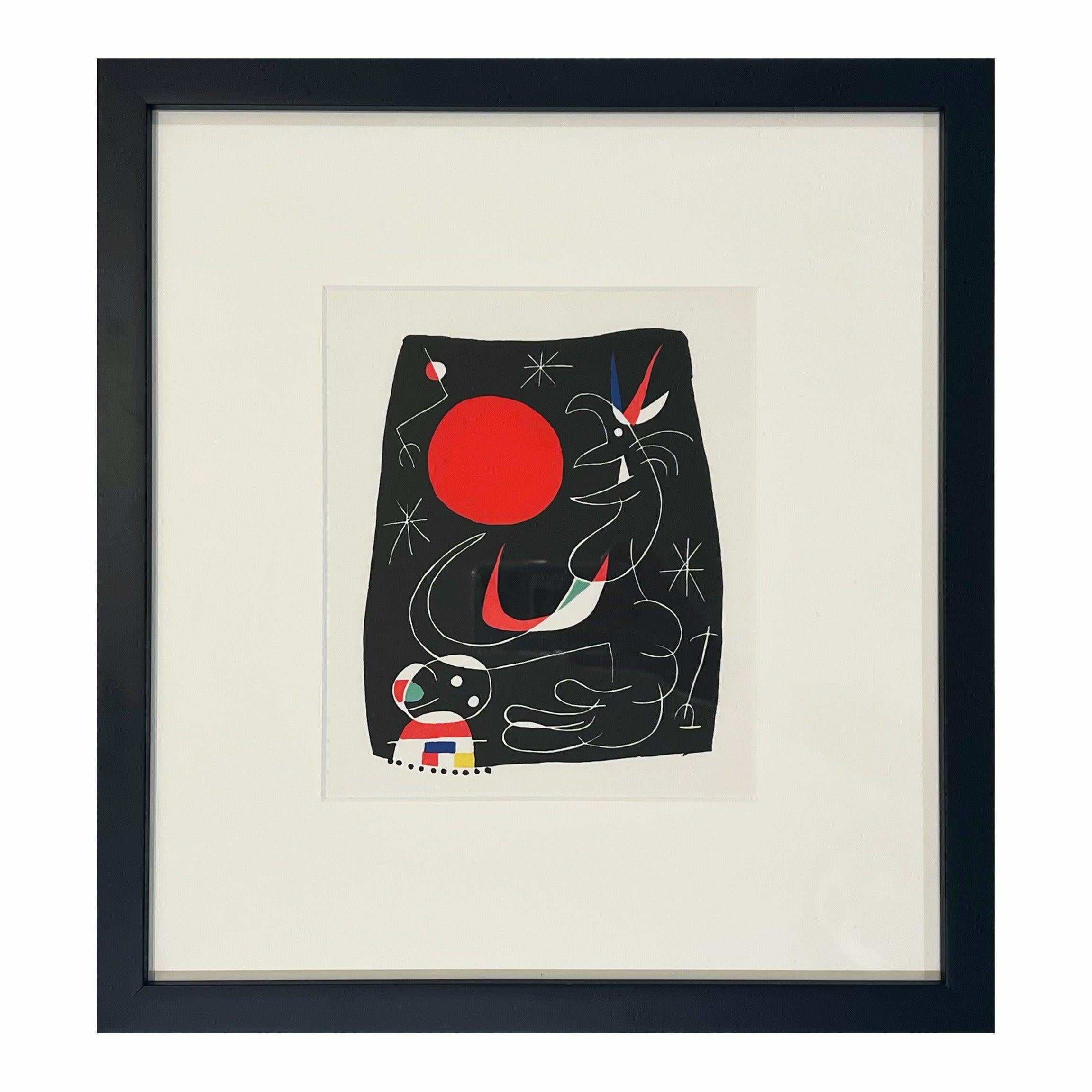 Joan Miro (Teller 4) – Print von Joan Miró