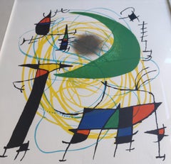 Joan Miró -- Plate 7 (from the Joan Miró Lithographs I portfolio)