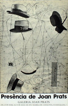 Exhibition Poster after Joan Miró - "Presence of Joan Prats Poster"