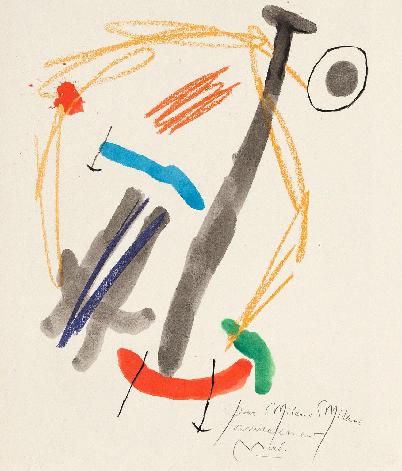 Joan Miró ist einer der größten Künstler des 20. Jahrhunderts. Als Maler:: Bildhauer:: Grafiker und Keramiker ist er international bekannt. 

Mirós Arbeiten:: die an der Schnittstelle zwischen Surrealismus und Abstraktion angesiedelt waren::