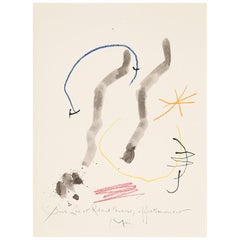 Joan Míro "Quelques Fleurs #27: PENROSE"