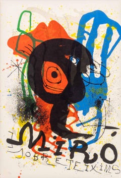 Joan Miro "Sobreteixims" Lithograph, ca. 1973