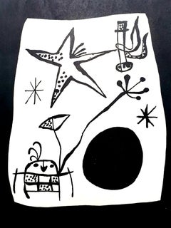 Back Cover, from Joan Miro by Jacques Prevert and Georges Ribemont-Dessaignes